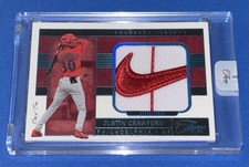 Justin Crawford 2023 Panini Three & Two Prospect Jerseys One Of 1/1 Nike Swoosh!