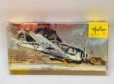 Heller L087 1/72 Scale Focke-Wulf 190F Model Kit. Sealed Contents.