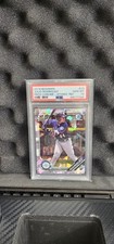 2019 Bowman Chrome Julio Rodriguez Prospect Atomic Refractor #BCP33 PSA 10