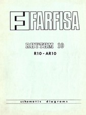 FARFISA Rhythm 10 R10 AR-10 Schematic Diagrams Service Manual Schematic Schema