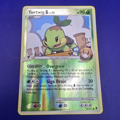 Turtwig GL 85/111 Platinum Rising Rivals Common LP Pokémon TCG English  