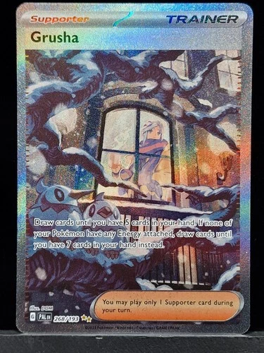 Pokémon TCG Grusha S&V  Paldea Evolved 268/193 Holo Special Illustration Rare NM