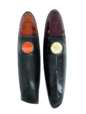 Pair Early Ford Prefect Anglia 100E Rear Lights 53-55
