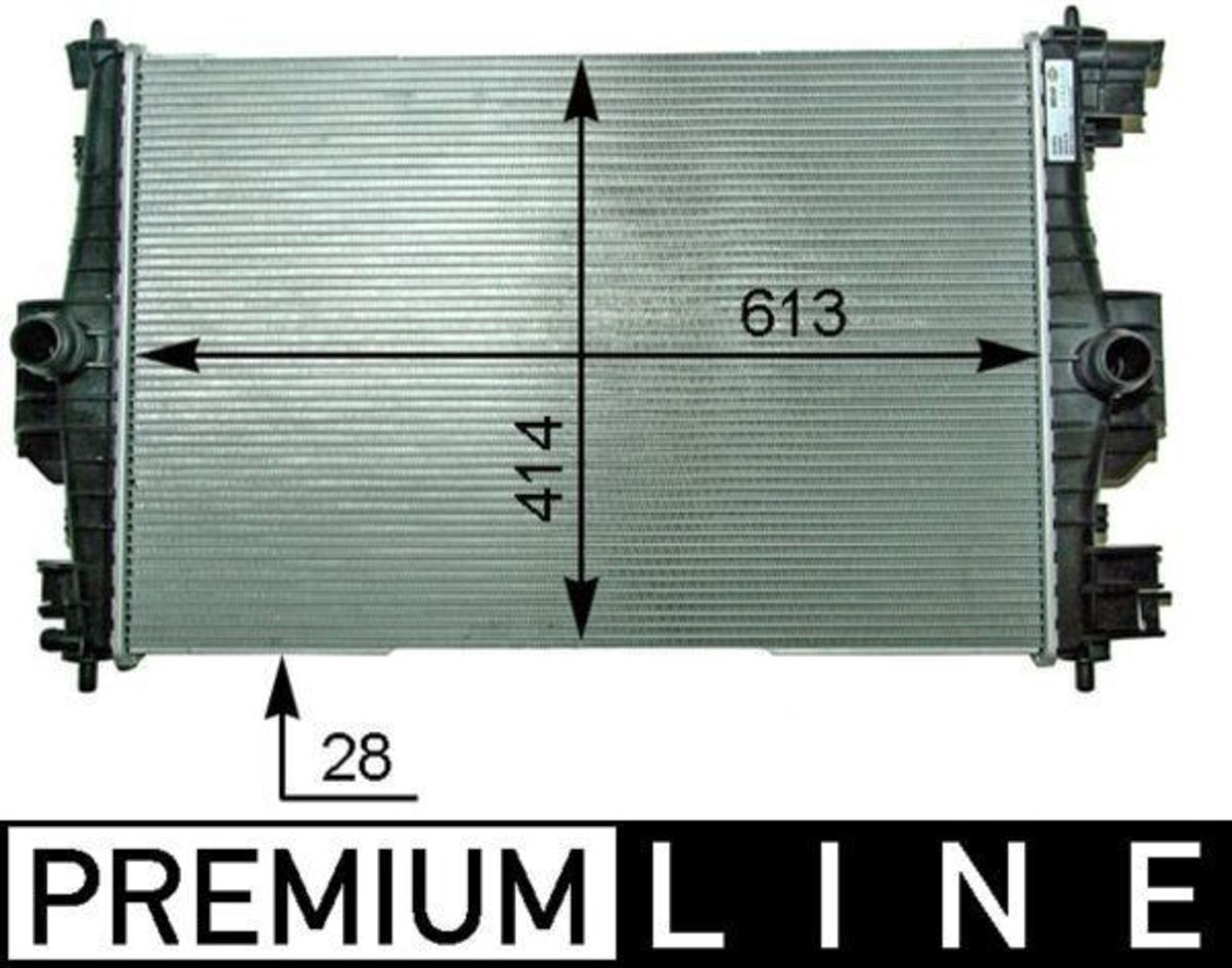 MAHLE Radiator For CITROEN Ds4 DS Ds 4 Crossback PEUGEOT 308 Cc 10-20 1330Z2