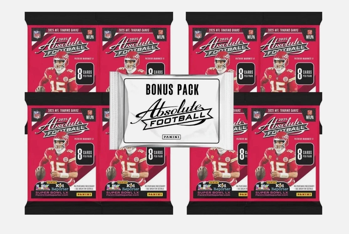 2025 Absolute Football Sams Club Exclusive Bundle Box - Find Kabooms!