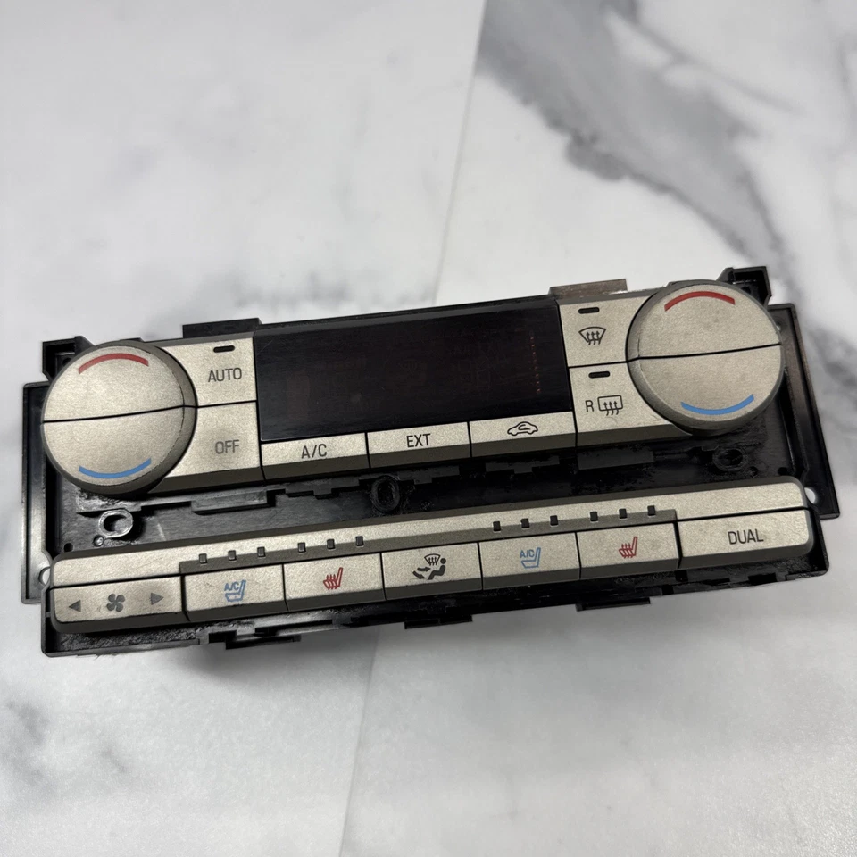 2007-2010 Lincoln MKX Digital A/C Heater Temp Climate Control Switch OEM - Image 3 of 4