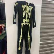 Children s Place Skeleton One Piece 3-5 Glows In The Dark Halloween