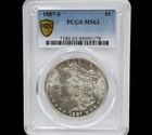1887 S Morgan Silver Dollar PCGS MS63 #49090379