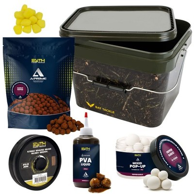 (11,00  / kg) Faith A-Prime Session Bundle Boilies Dip Pop Up Liquid 5 kg versch