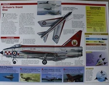 Lightning Aircraft Picture Brochure Pamphlet Out of Print Info Detail Sheet 