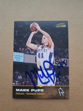 Mark Pope Signed Kentucky Wildcats Auto Rookie Card. rookie card picture