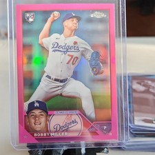 topps chrome update Bobby Miller rookie magenta refractor /399 Dodgers #USC192