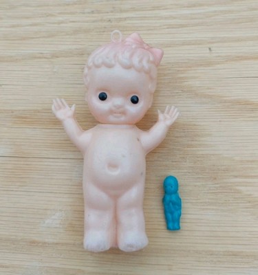 Vintage Kewpie Stil Puppe Lot Kunststoff Retro Kitsch Spielzeug Charm Babypuppe