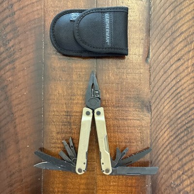 Leatherman Rebar Multi-Tool Coyote Tan with Sheath - Nice!