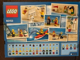LEGO City 60153 People Pack - Fun At The Beach. New. Sealed.