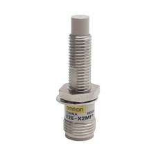 Omron E2E-X2MF1-M1 Proximity Sensor, PNP NO, 2mm Range, 12-24VDC, 4-Pin M12 