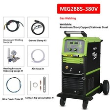 Saldatrice in alluminio con schermatura a gas doppio impulso 220V-380V