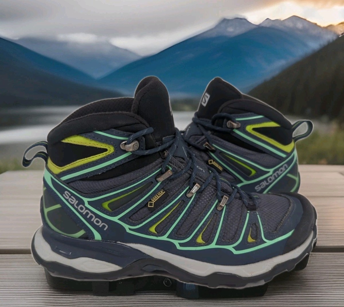 Salomon X Ultra 2 Pioneer Mid Hiking Boots Gore Tex Womens 6.5 38