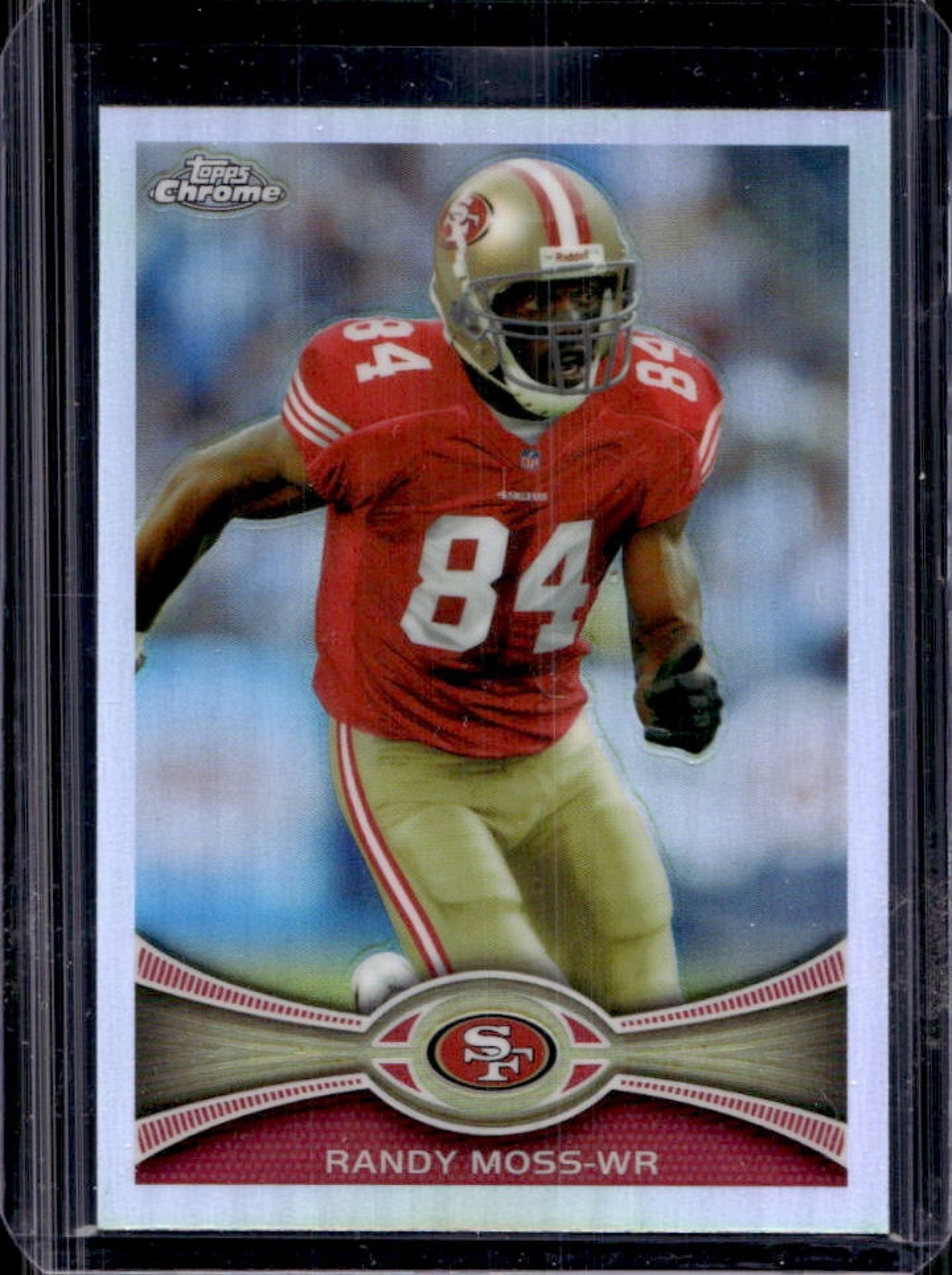 2012 Topps Chrome Randy Moss Refractor #32 49ers