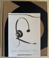 POLY ENCORE PRO HW710 SINGLE EAR HEADSET WITH CARRY CASE 805H7AA ABA - NEW