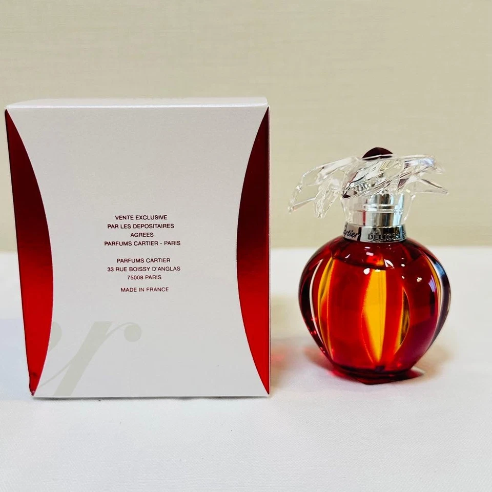 DÉLICES DE Cartier eau de toilette DELICES 30 ml 1,0 fl. oz spray fragranza EDT - Immagine 2 di 4