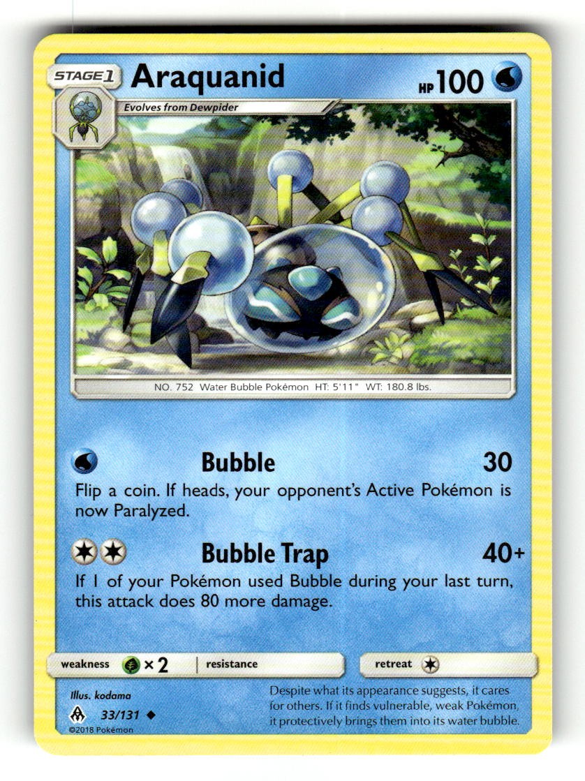 Araquanid [SM06 - 33/131] MP - Pokemon
