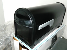 NEW Open Carlisle Postmount Mailbox Medium Satin Black 8760B-10 FREE SHIP