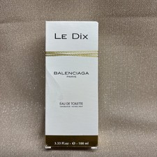 Le Dix By Balenciaga For Women 3.3 oz EDT Spray New In Box/Rare Vintage