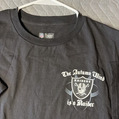 Las Vegas Raiders  The Autumn Wind is a Raider T-shirt 2XL RARE Official NFL XXL