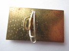Vtg. 30th Anniversary of DDR German Pin w/Compass & Hammer. Small crack. — photo 2