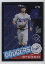 2020 Update Silver Pack 1985 Topps Chrome Baseball Black /199 Cody Bellinger s1i