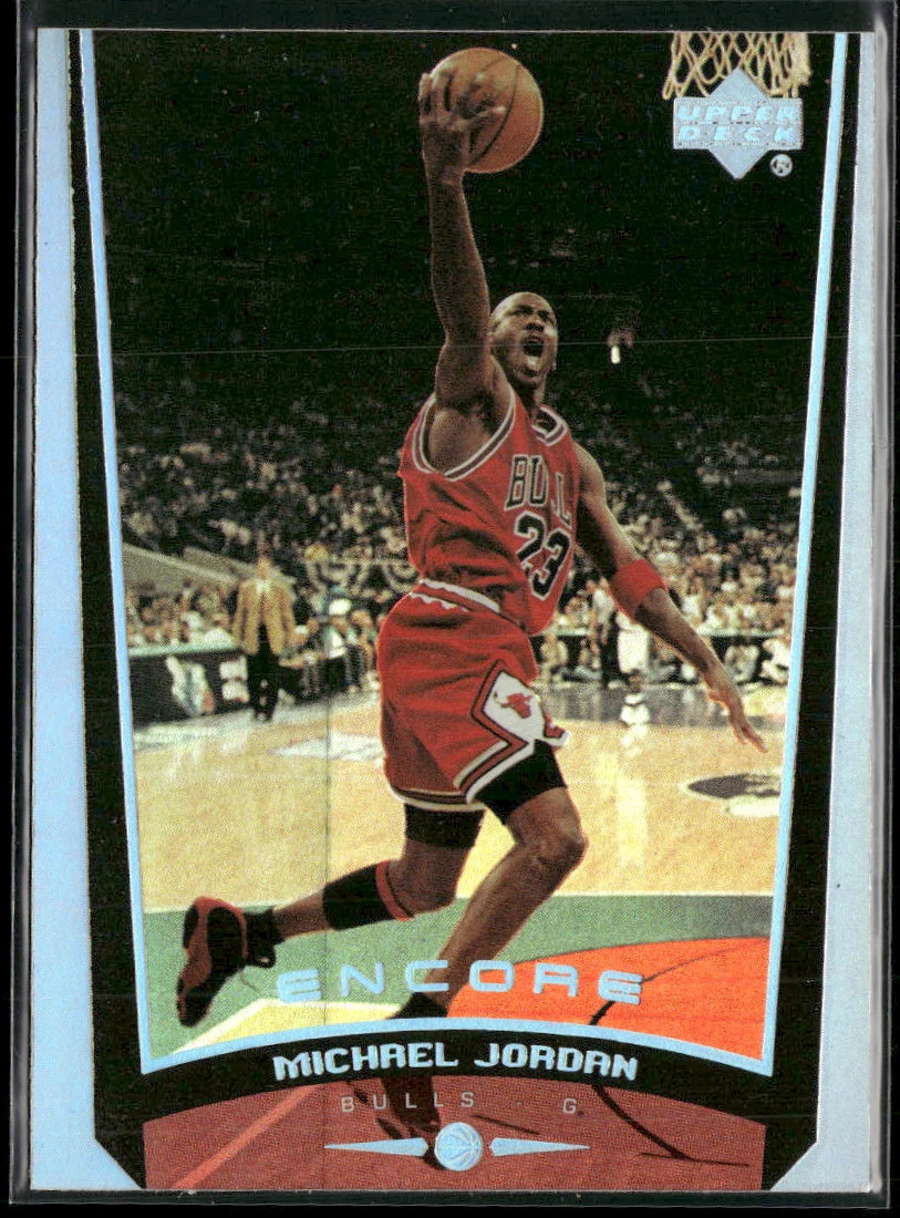 Michael Jordan #91 Basketball Cards 1998 Upper Deck Encore trading card — raw and PSA graded price guide