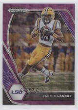 2021 Panini Prizm Draft Picks Purple Wave Prizm Jarvis Landry #62 2l4