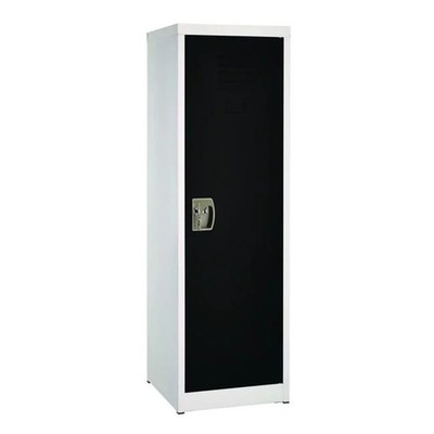 AdirOffice ALHI62901BLK Steel Storage Locker 1 Compartment 15 x 15 x 48 in. B...
