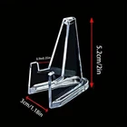 x10 Coin Collecting Clear Display Stand 1oz Silver & Gold Coins / Amulet / Medal