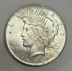 1926 Peace Dollar Top 50 Variety Vam 2 Doubled Reverse Brilliant Uncirculated