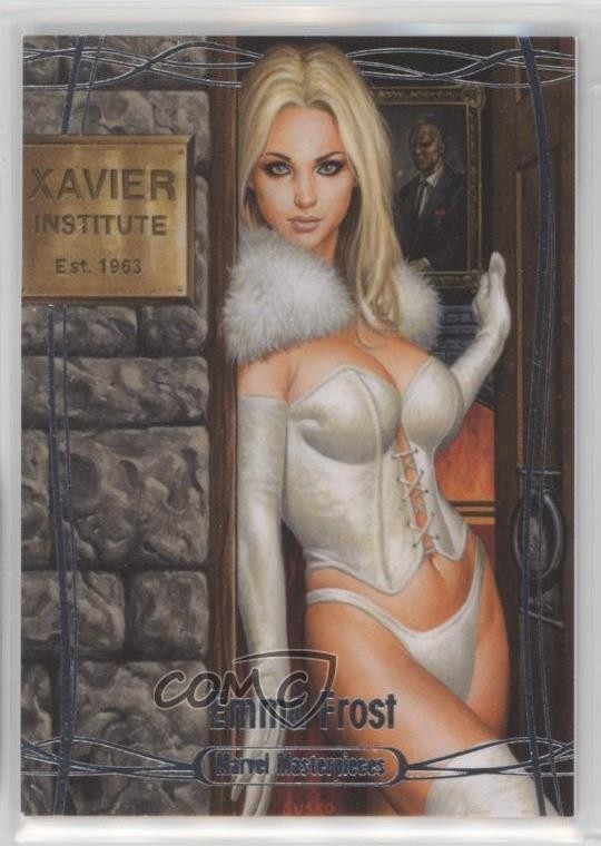 2016 Upper Deck Marvel Masterpieces 1134/1999 Level 1 Emma Frost #35 0kg8