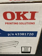 OKIDATA Black DRUM (43381720) FOR C6100 SERIES, New Genuine!