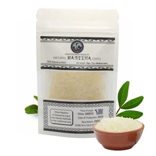 Organic Mastiha Chios 20G – 100% Natural Greek Mastic Gum, Gluten-Free & Suga...