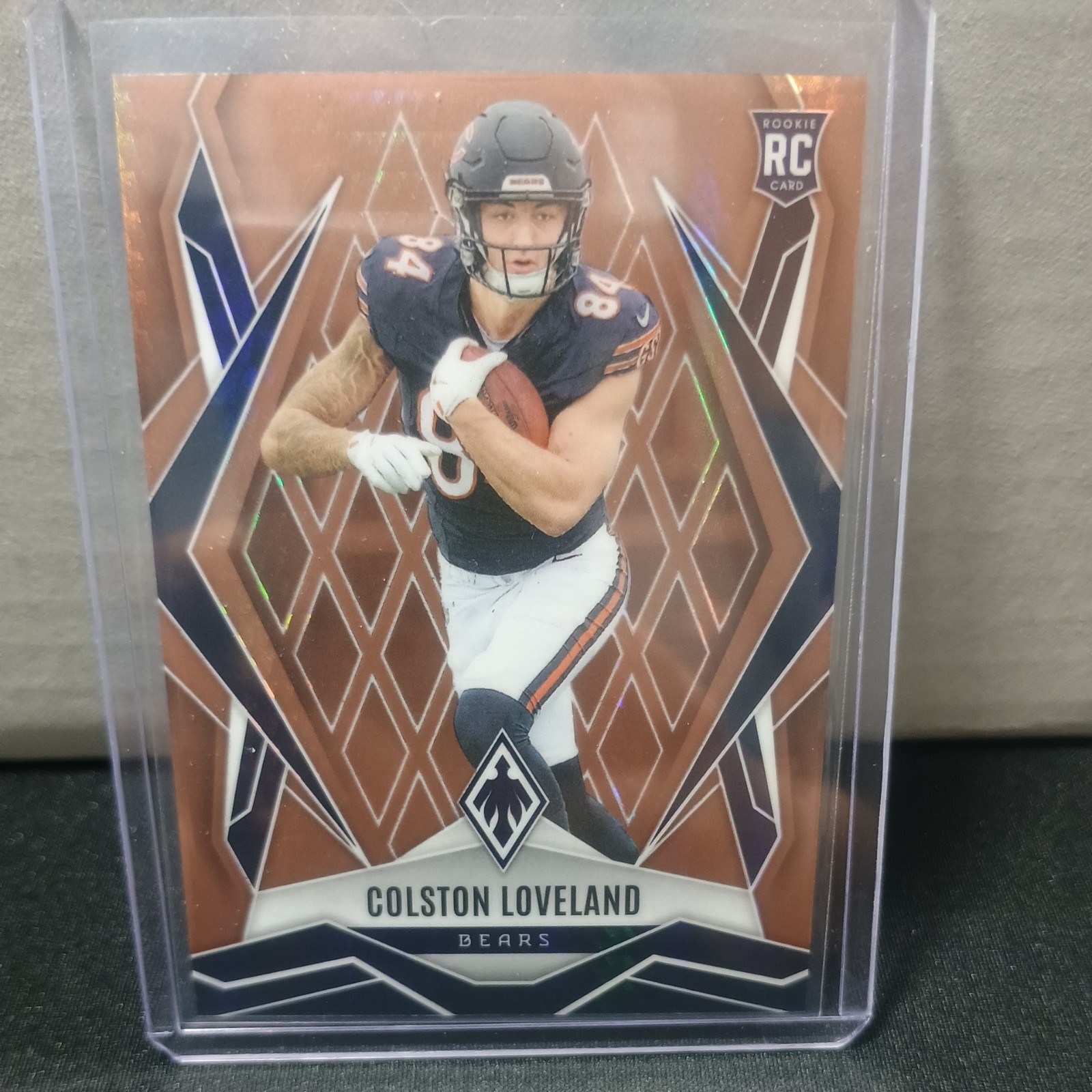 2025 Panini Phoenix - Rookies Colston Loveland #179 Bronze Hyper 7/50 (RC)