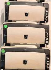 FUJITSU Scanner FI-6130dj FI-6230zdj FI-6230dj Color Scanner - Lot Of 3