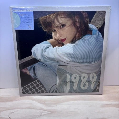 Taylor Swift 1989 TAYLOR'S VERSION Aquamarine Green Edition Vinyl NEW SEALED