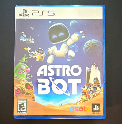 Sony Astro Bot PS5 PlayStation 5 Game Disc w/ Case E10+ NTSC-U/C