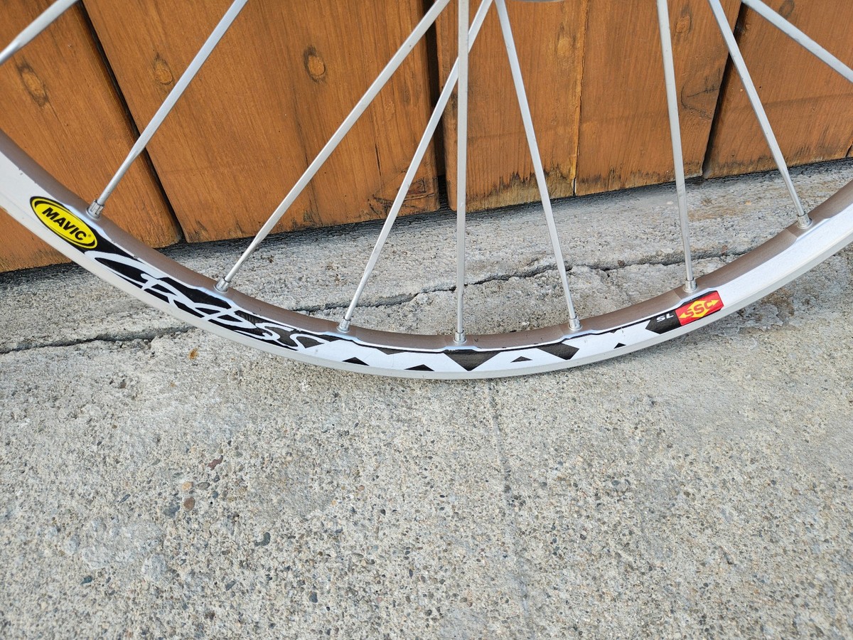 Rare 26” Mavic CrossMax SL SSC wheelset + NEW Continental Contact
