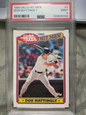 1990 Hills Hit Men #3 Don Mattingly PSA Mint 9