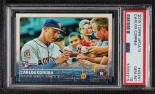 2015 Topps Update Rookie Debut Carlos Correa #US251 PSA 10 GEM MT 0us4