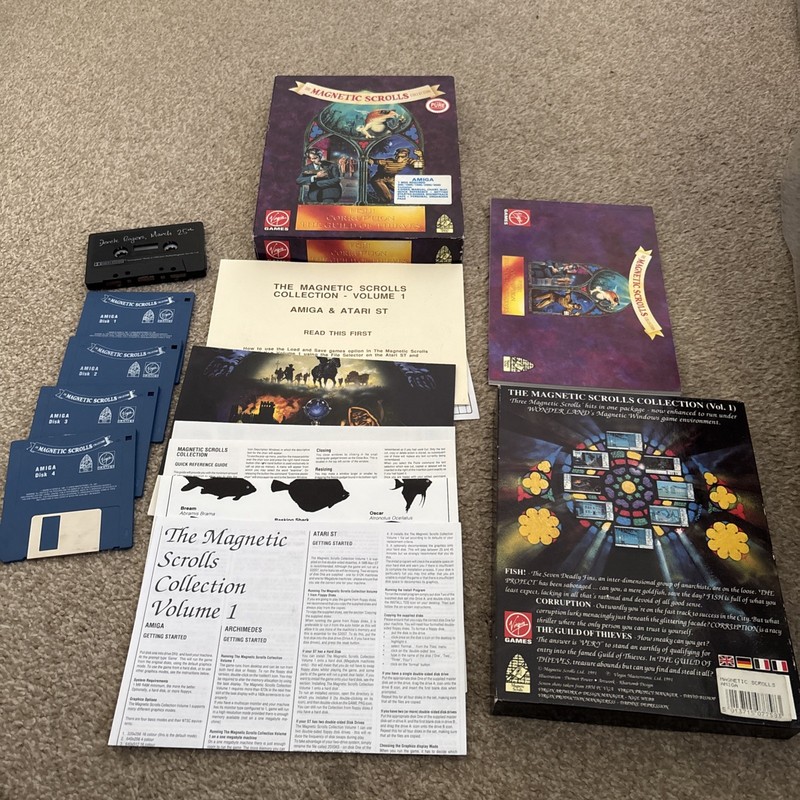 Amiga The Magnetic Scrolls Collection - Boxed - Mint condition
