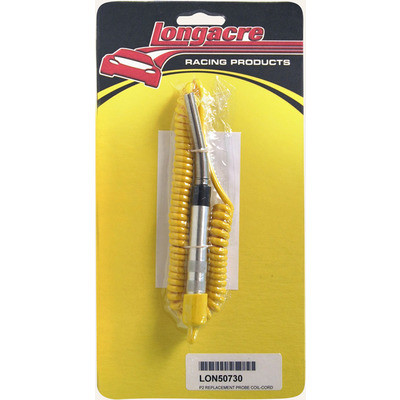 Longacre 52-50730, Tire Probe Coil Cord Aftermarket High Performance Racing Part