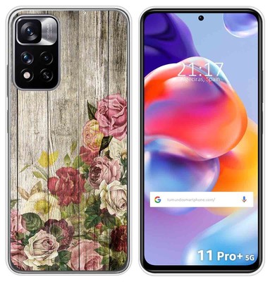 Cover Silicone Anti Colpi per Xiaomi Redmi 10 5G Disegno Acquerello 13 Disegni