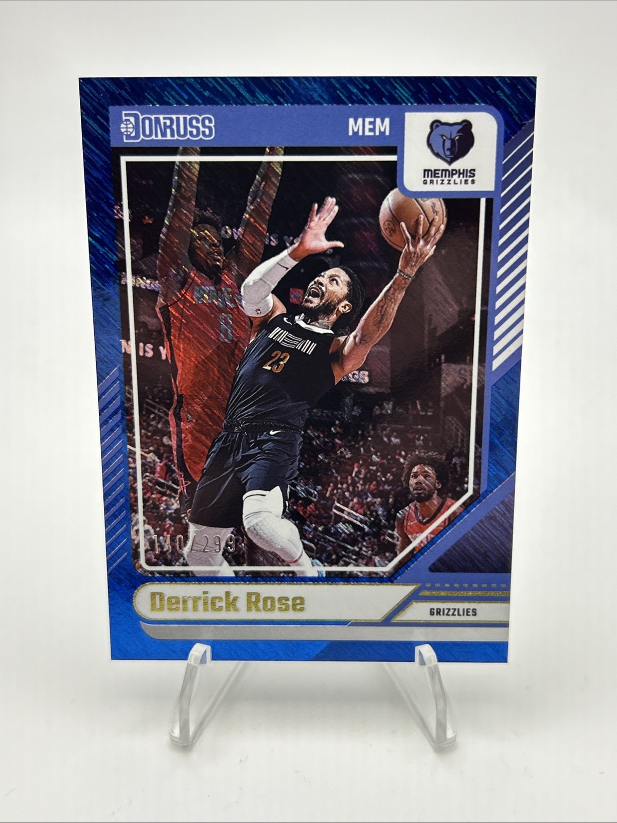 Derrick Rose #65 Basketball Cards 2024 Panini Donruss trading card — raw and PSA graded price guide